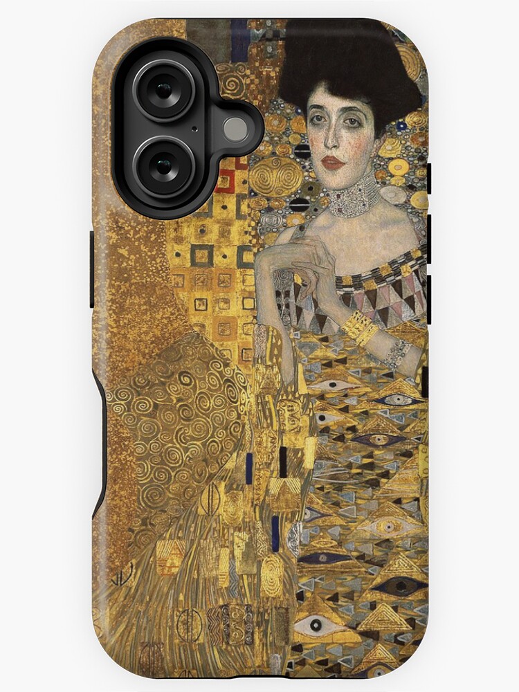 Aperçu 1 sur 4. Coque iPhone avec l'œuvre Gustav Klimt, Adèle Bloch-Bauer créée et vendue par timelessfancy.