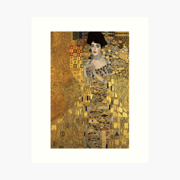 Gustav Klimt, Adele Bloch-Bauer Art Print
