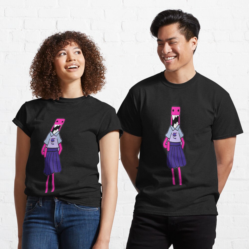 pink shirt aesthetic roblox girl Essential T-Shirt for Sale by  latesttrendy