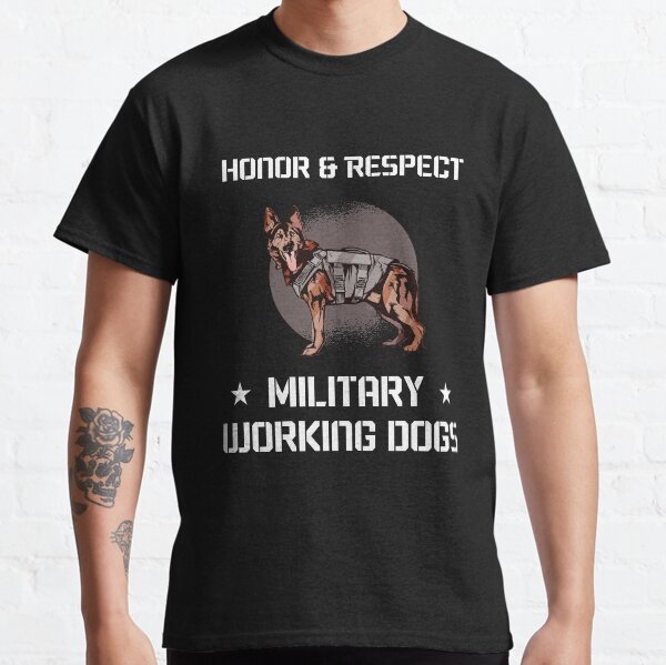 Military Working Dog T Shirts for Sale Redbubble