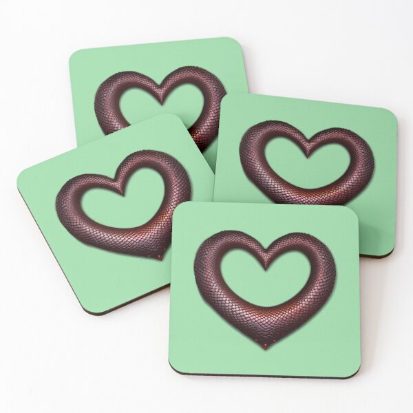 Item preview, Snake Heart  designed and sold by Digiheart.