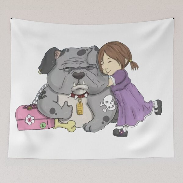 Item preview, Badass Pet and Cute Girl designed and sold by viCdesign.