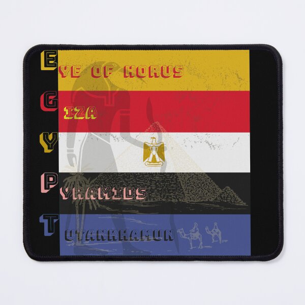 Item preview, EGYPT. Flag Egypt. Travel Egypt,Visit Egypt Stickers. مصر. علم مصر. سفر مصر، زيارة مصر ملصقات designed and sold by Rowbic.