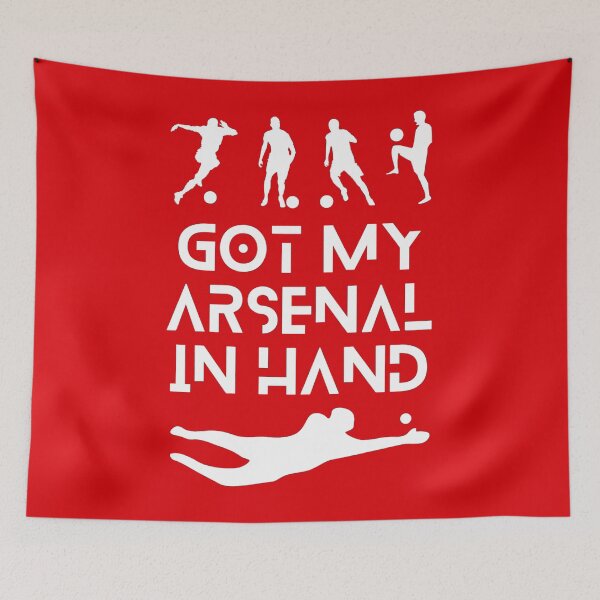 Item preview, Arsenal In Hand - Soccer designed and sold by MPerezDesigns.