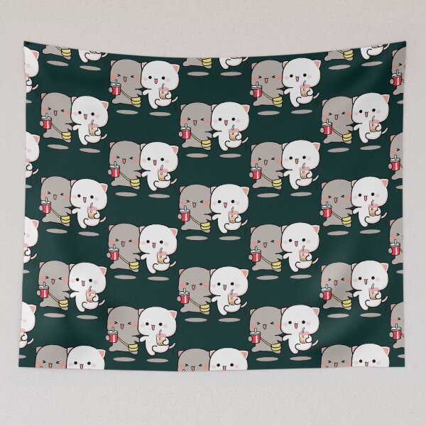 Item preview, Cat peach and goma  1 designed and sold by stefaniehecker1.