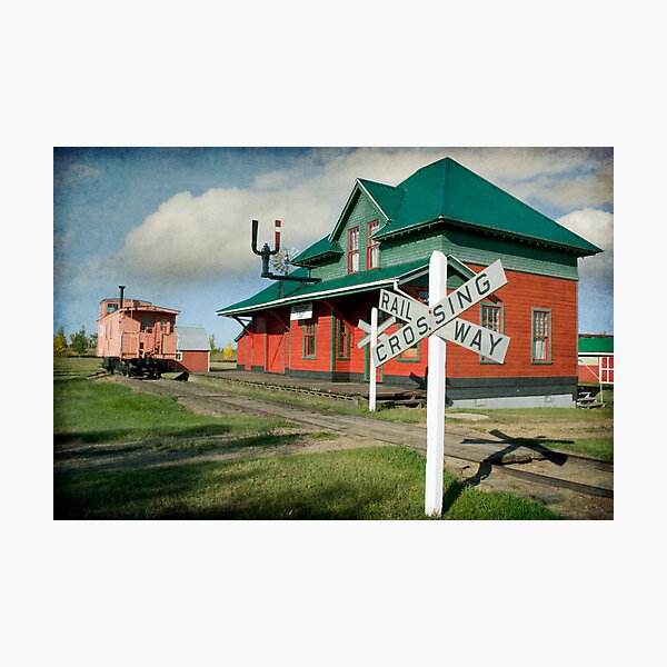 Pollockville Station Photographic Print