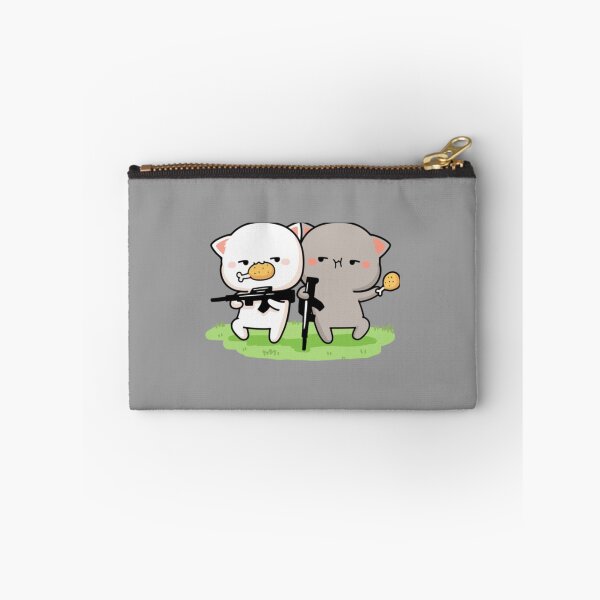 Item preview, Cat peach and goma  Eating And Shooting   designed and sold by stefaniehecker1.
