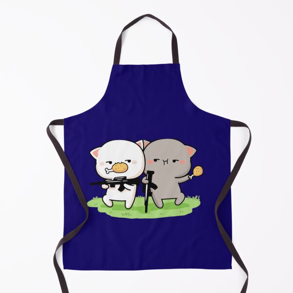 Item preview, Cat peach and goma Eating And Shooting designed and sold by stefaniehecker1.
