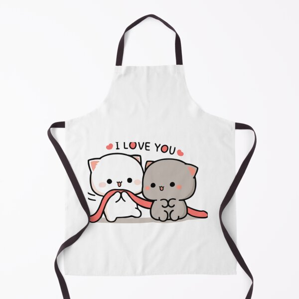 Item preview, Cat peach and goma I love you designed and sold by stefaniehecker1.