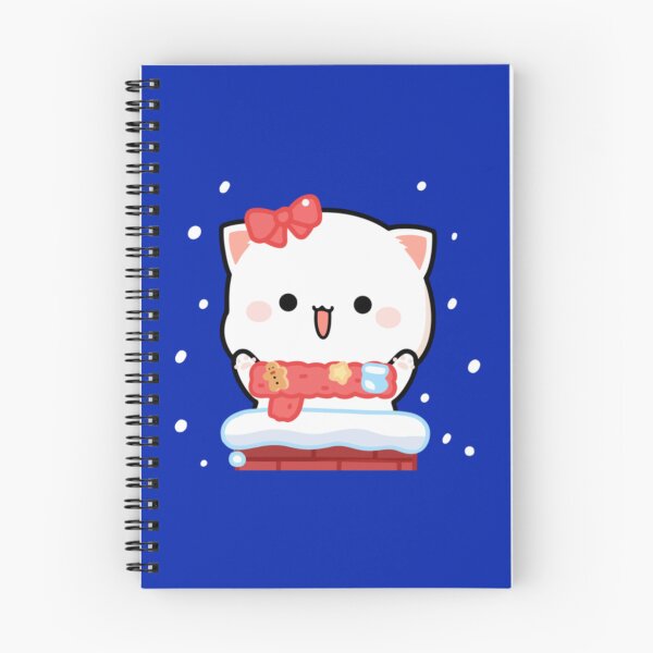 Item preview, Cat peach and goma  The snow   designed and sold by stefaniehecker1.