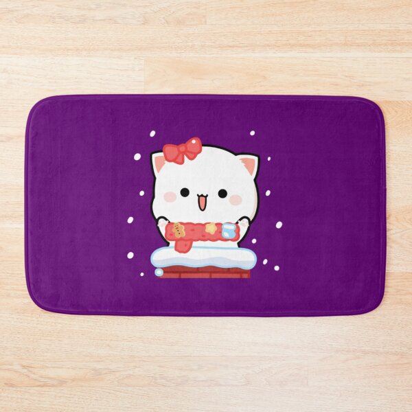 Item preview, Cat peach and goma  The snow   designed and sold by stefaniehecker1.
