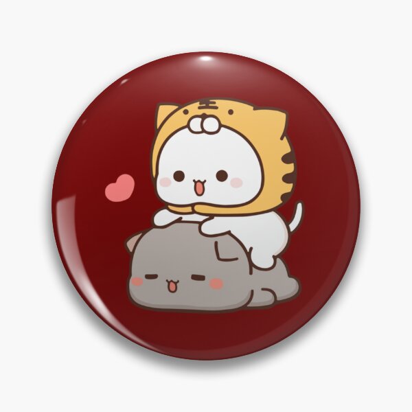 Item preview, Cat peach and goma Premium          designed and sold by stefaniehecker1.