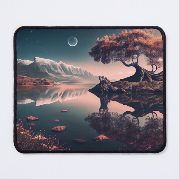 Item preview, Moonlit Lake designed and sold by Goddess888.