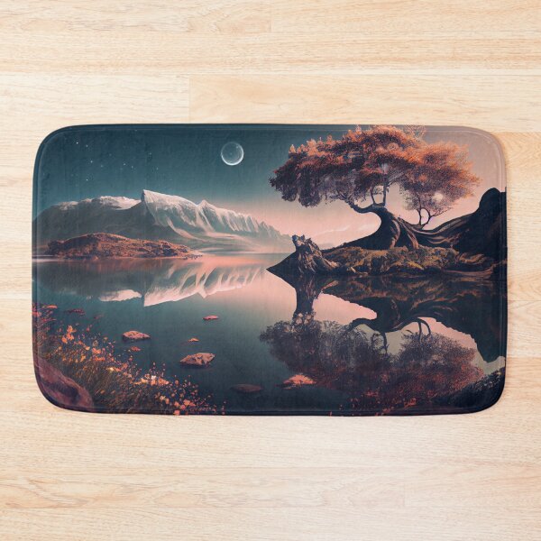 Item preview, Moonlit Lake designed and sold by Goddess888.