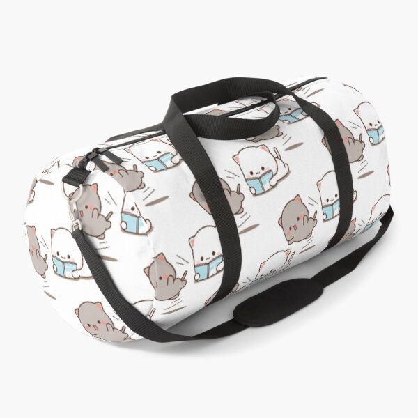Item preview, mochi mochi peach cat reading Premium 1 designed and sold by stefaniehecker1.