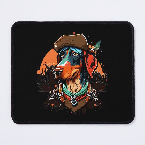 Item preview, Dobermann Dog Pirate designed and sold by Leonardo Palumbo.