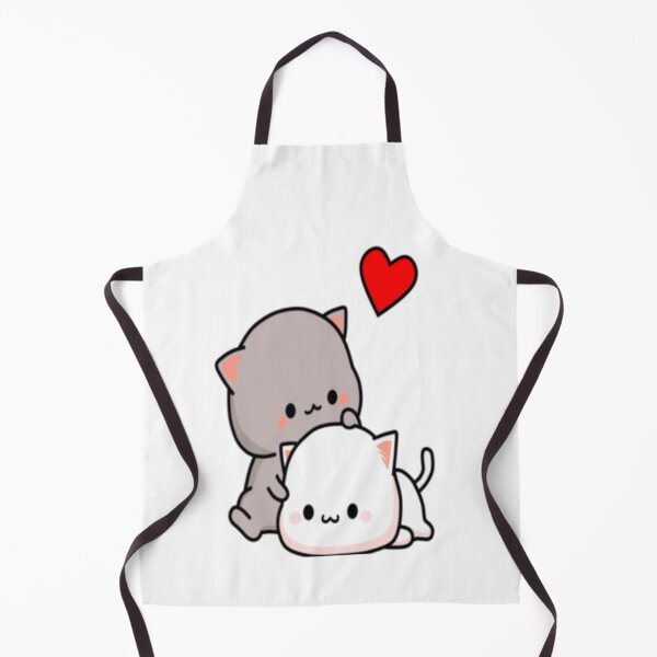 Item preview, Mochi Peach Cat Goma Love Is Kind Love Hugs Kisses Valentine Pullover designed and sold by stefaniehecker1.