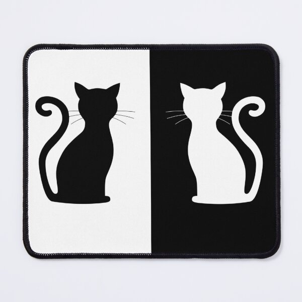 Item preview, Black & White Cat designed and sold by MyTshirtArt.