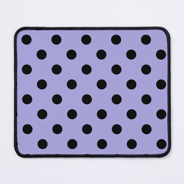 Item preview, Black Polka Dots On Pastel Lilac designed and sold by POLKAIWERX.
