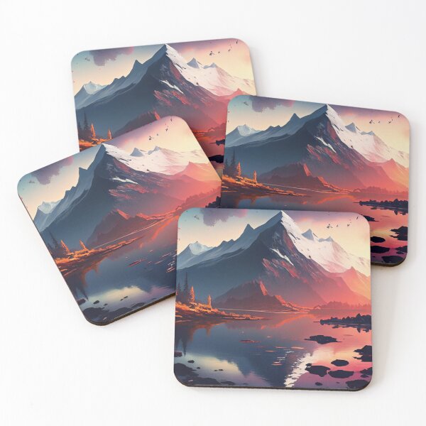 Item preview, Mythical Mountains designed and sold by Goddess888.