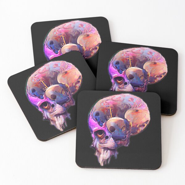 Item preview, Colorful Fantasy Skull designed and sold by Faust-ART.
