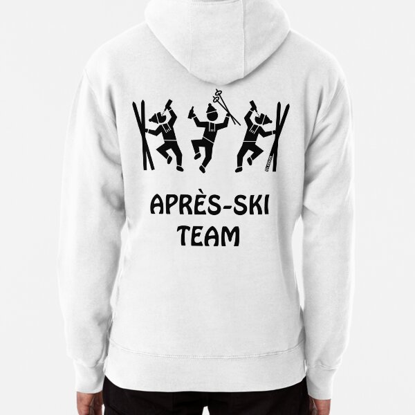 Après Ski Wintersport Pullover Herren Après-Ski Team (Black