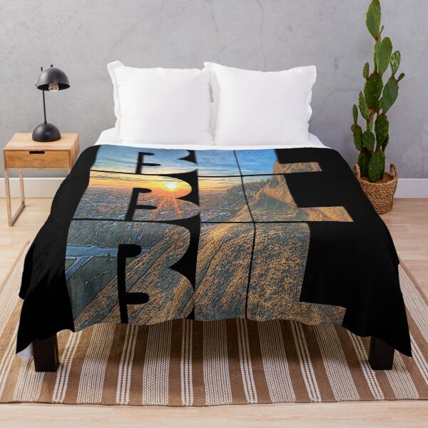 Item preview, Billings, Montana BIL Sunset Cityscape Repeating Pattern designed and sold by CrabbyLobster.