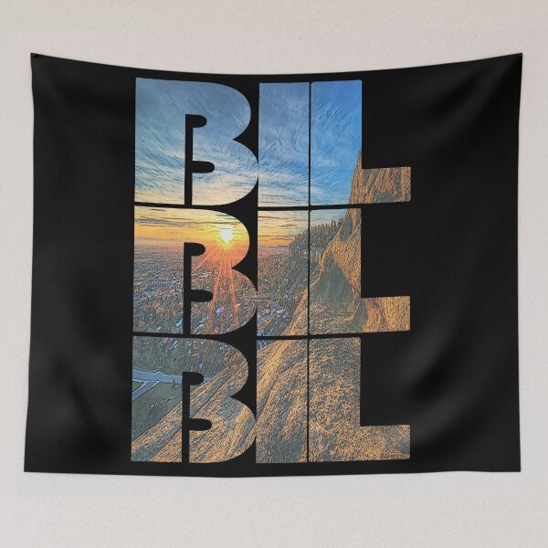 Item preview, Billings, Montana BIL Sunset Cityscape Repeating Pattern designed and sold by CrabbyLobster.
