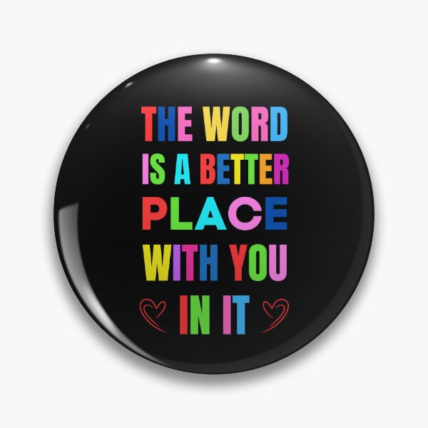 Item preview, The World is a Better Place With You in It Trendy designed and sold by Smile Shop ⭐⭐⭐⭐⭐.