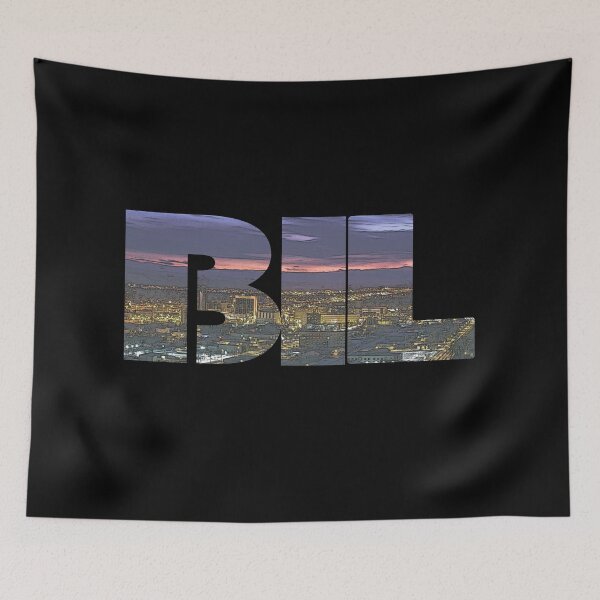 Item preview, Billings, Montana BIL Night Cityscape designed and sold by CrabbyLobster.