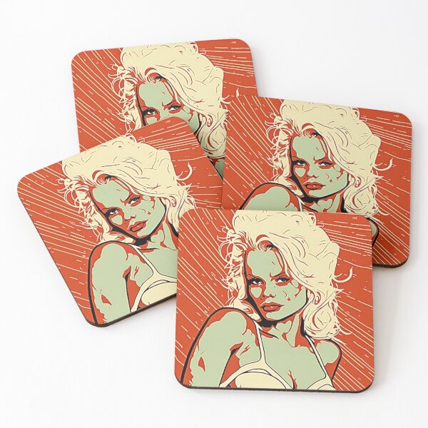 Item preview, Pamela Anderson Vintage style Poster designed and sold by creaitivemonk.