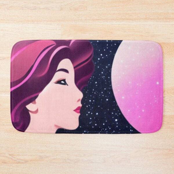 Item preview, The moon shines in the most beautiful colors designed and sold by Girly-Universe.