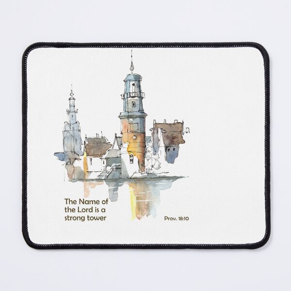 Item preview, The Name of the Lord is a strong tower designed and sold by sketernal.