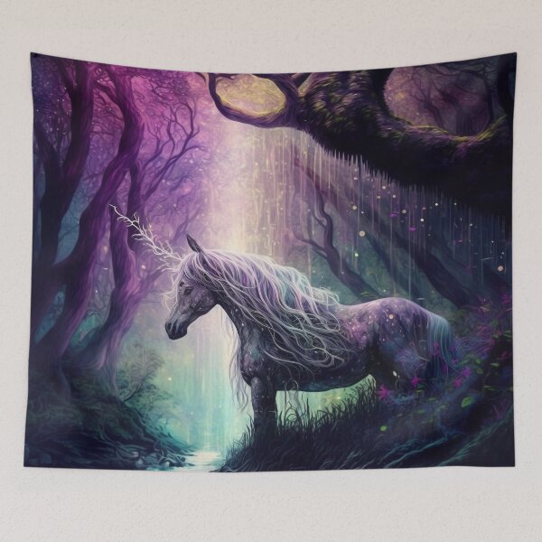 Item preview, Fantasy Forest - Fantasy world 4 - Unicorn designed and sold by Stickeropium.