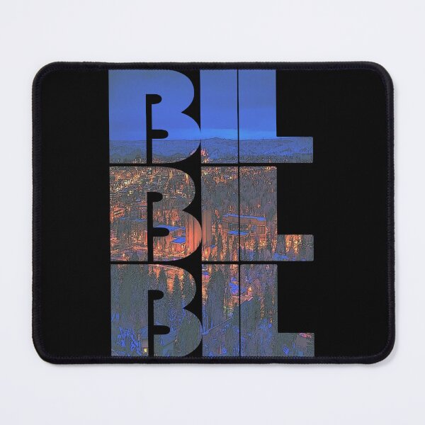 Item preview, Billings, Montana BIL Night Cityscape Repeating Pattern designed and sold by CrabbyLobster.