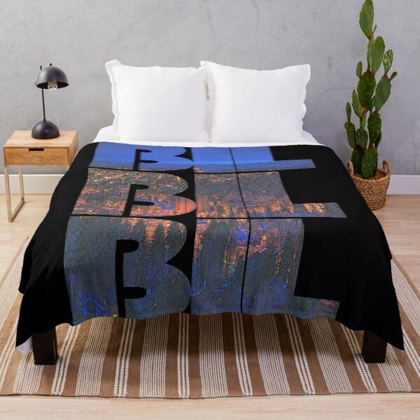 Item preview, Billings, Montana BIL Night Cityscape Repeating Pattern designed and sold by CrabbyLobster.