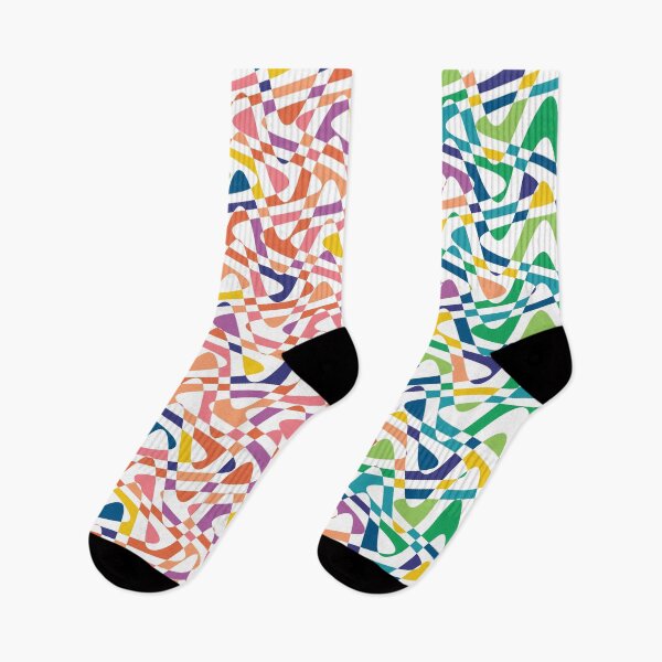 Item preview, Crazy geometric rainbow mosaic texture designed and sold by flamendes.