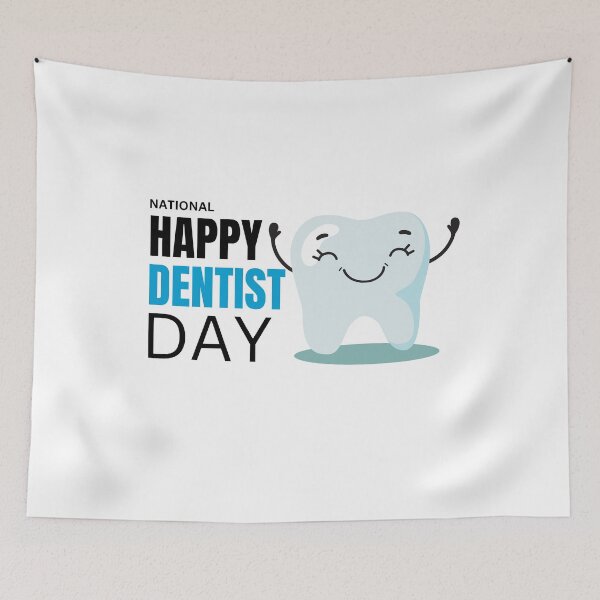 Item preview, national happy dentist day 2023 designed and sold by xkiyal Art.