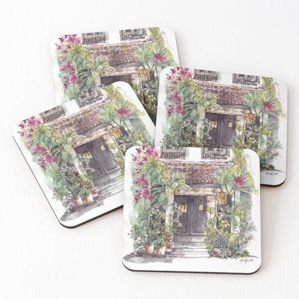 Item preview, A Cafe in Melaka designed and sold by Leafbear Studio.