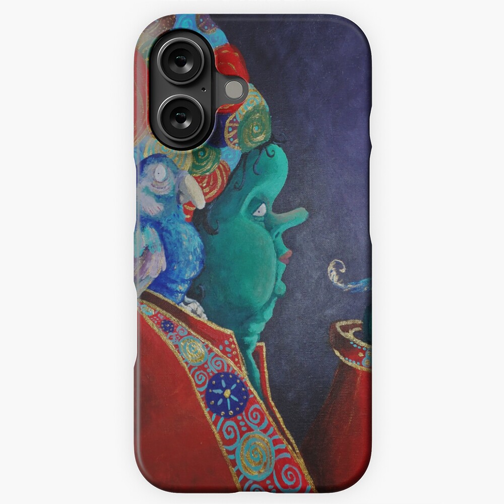 Aperçu de l'œuvre Coque rigide iPhone créée et vendue par Modelaine.