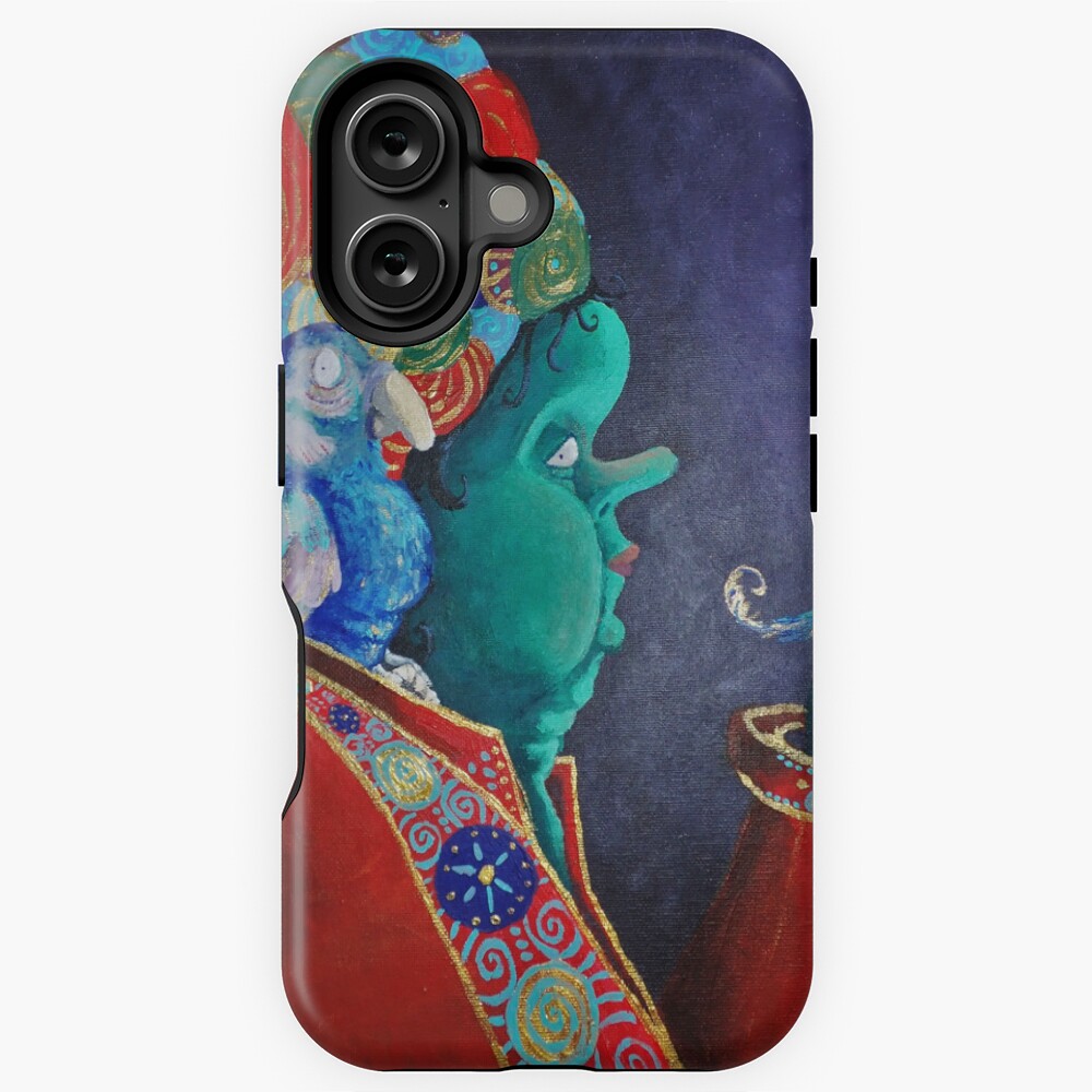 Aperçu de l'œuvre Coque antichoc Magsafe pour iPhone créée et vendue par Modelaine.