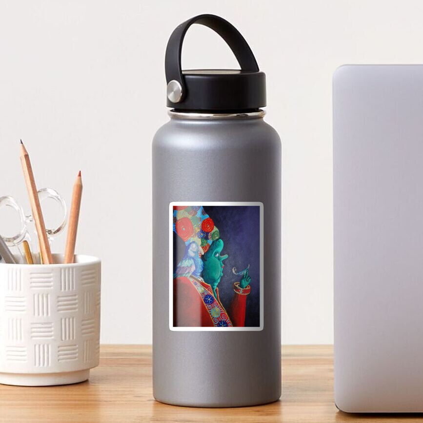 Aperçu de l'œuvre Sticker fini brillant créée et vendue par Modelaine.