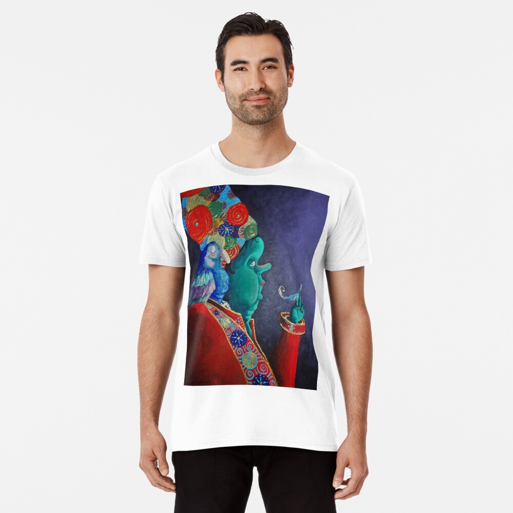 Aperçu de l'œuvre T-shirt premium créée et vendue par Modelaine.