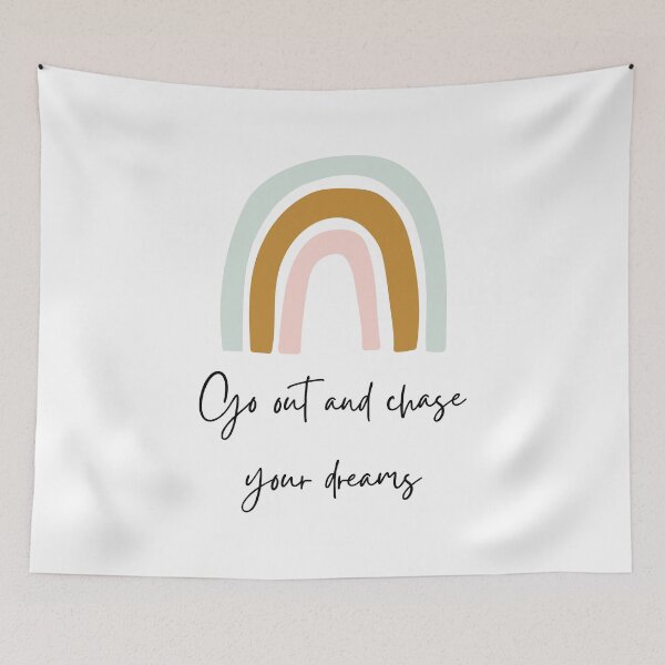 Item preview, Go Out and Chase Your Dreams designed and sold by NiftyMel.