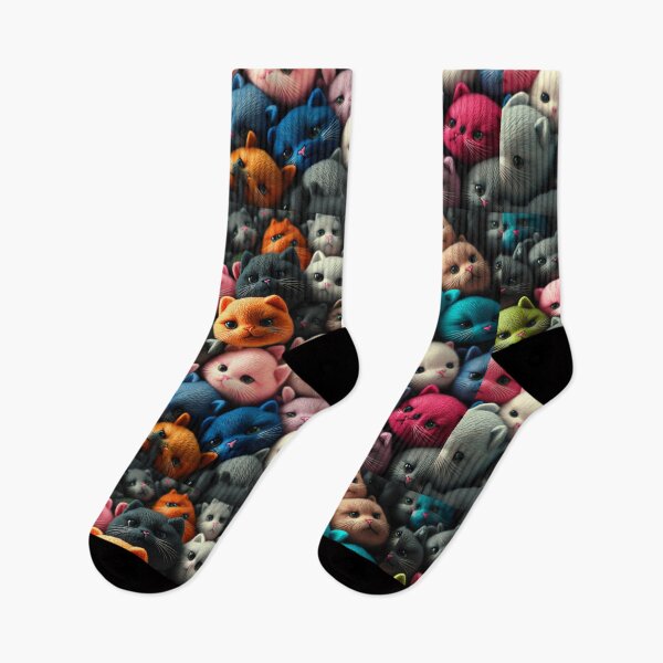 Item preview, Millions of Colorful Mini-Kitties Embroidered in High Resolution designed and sold by kfir marco.