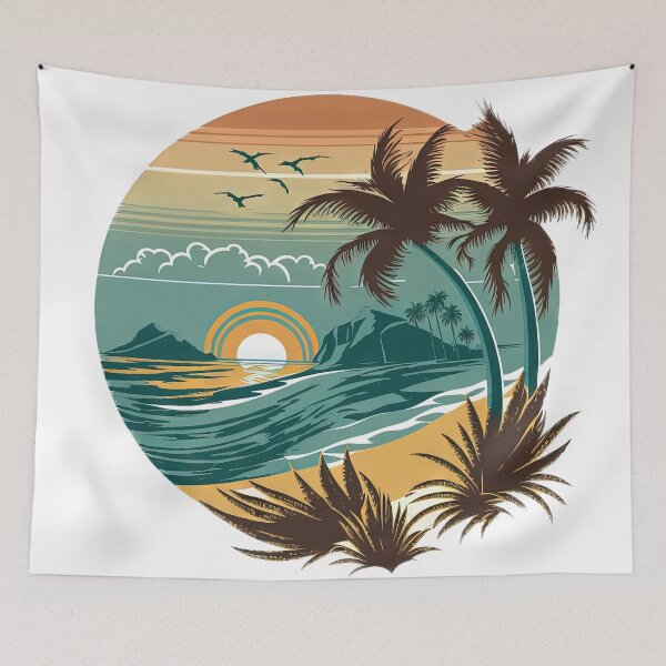 Item preview, Tropical Beach designed and sold by Sintivastore.
