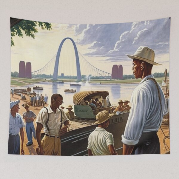 Item preview, "Bridging the Divide: A Glimpse into St. Louis' Black Community in 1865" designed and sold by litcrafts.