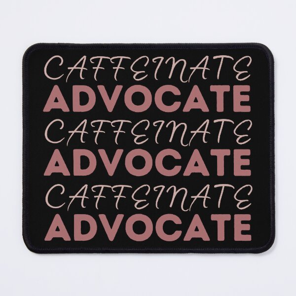 Item preview, Caffeinate and Advocate | Coffee Helping to Raise Awareness designed and sold by dogslovewindows.
