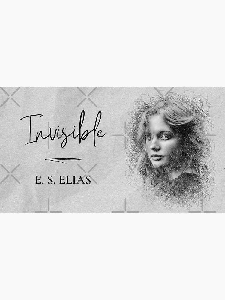 Thumbnail 3 of 3, Sticker, Invisible by E. S. Elias designed and sold by RockWinterRec.