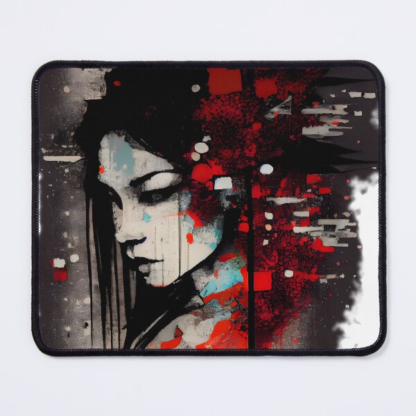 Item preview, Tradi-glitchy asian woman designed and sold by digitalbrosse.